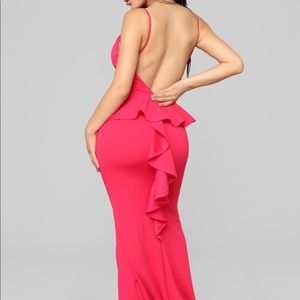 Raspberry Formal Dress